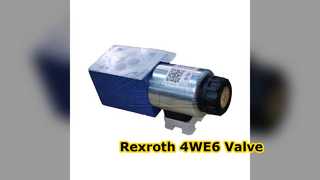 Van thủy lực Rexroth 4WE6: Sức mạnh & Độ chính xác